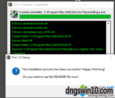 Win10ϵͳذװgVimĲ10