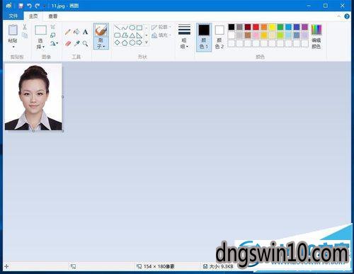 win7系统画图工具放大缩小图片的图文步骤