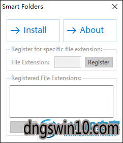 smart Folders For windows软件界面 win7系统实现拖动文件自动创建文件夹的图文步骤