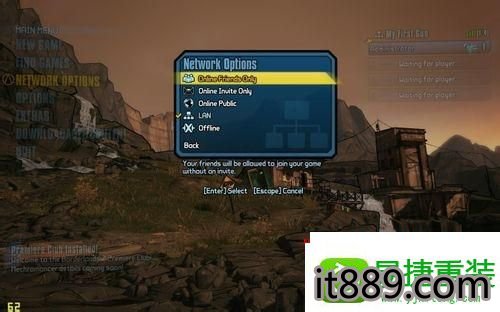 win10系统无主之地2联机的操作方法