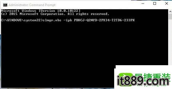 win10系统安装Build 10122系统无法激活的解决方法