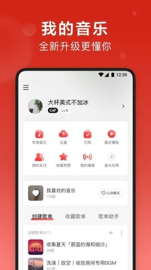 网易云音乐解锁版永久黑胶截图
