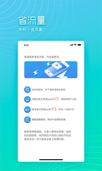 微博极速版截图