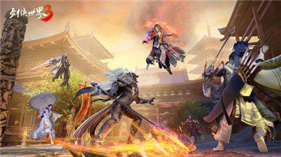 剑侠世界3手游12月29日上线 全国十大公会加盟