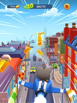 汤姆猫跑酷游戏截图