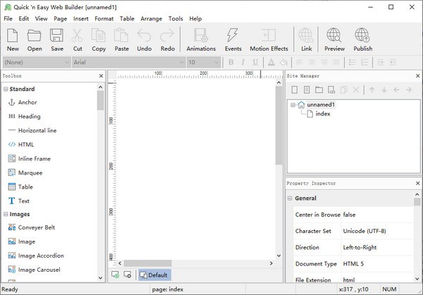 Easy Web Builder(HTML网页编辑器)截图