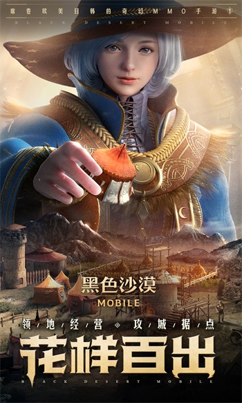 黑色沙漠手游台服截图
