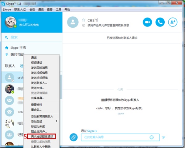 Skype电脑版截图