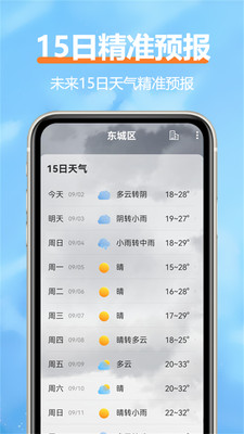 舒云天气手机版截图